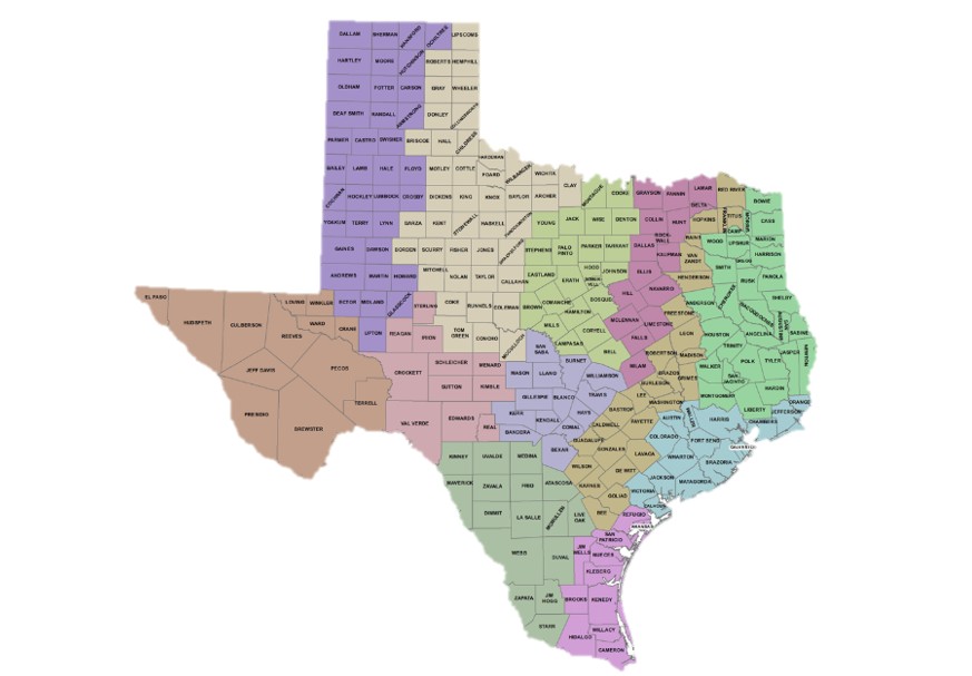 Texas Wildlife Appraisal Ecoregions